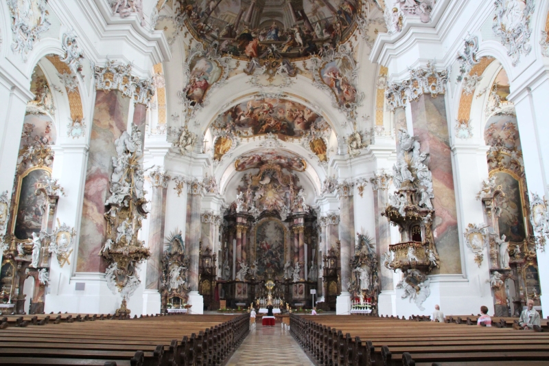 Basilika Ottobeuren von Innen